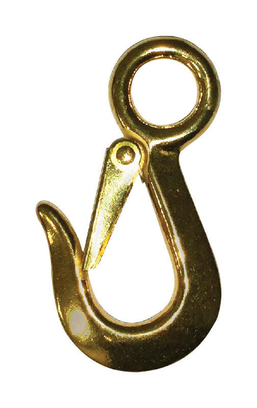 BARON - Baron 3/8 in. D X 4 -1/8 in. L Polished Bronze Snap Hook 140 lb