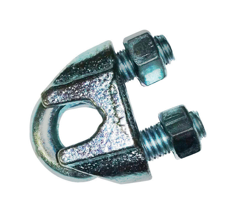 BARON - Baron Electrogalvanized Malleable Iron Base/Steel Wire Rope Clip [260-1/16]