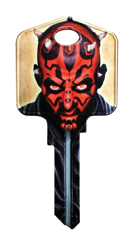 HILLMAN - Hillman Star Wars Darth Maul House/Padlock Universal Key Blank Single - Case of 5 [94866]