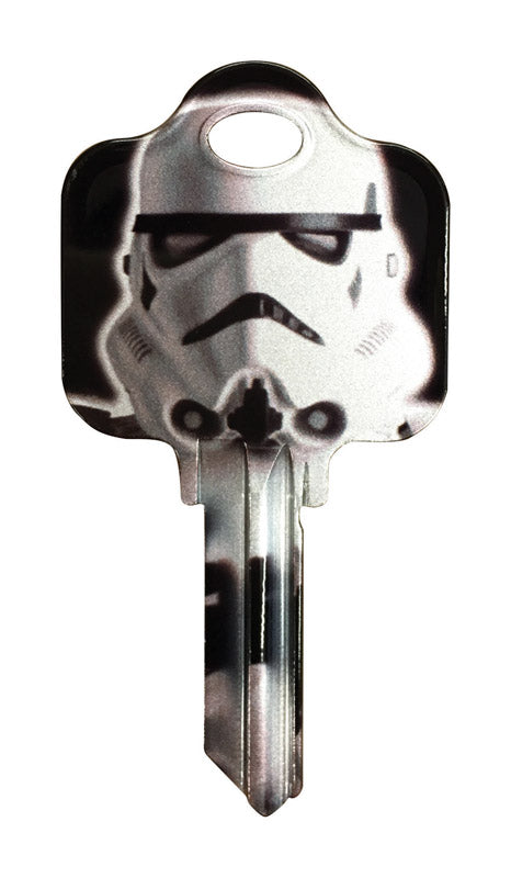 HILLMAN - Hillman Star Wars Stormtrooper House/Padlock Universal Key Blank Single - Case of 5 [94865]