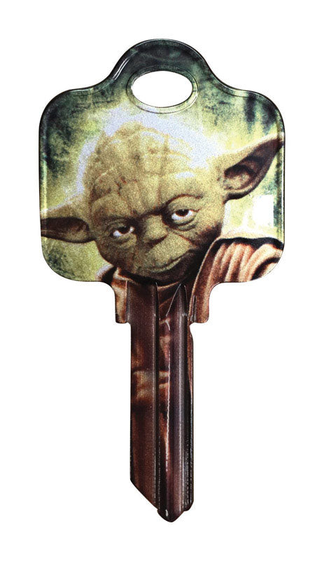 HILLMAN - Hillman Star Wars Yoda House/Padlock Universal Key Blank Single - Case of 5 [94861]