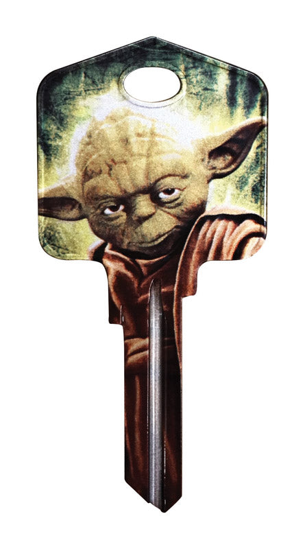 HILLMAN - Hillman Star Wars Yoda House/Padlock Universal Key Blank Single - Case of 5 [94860]