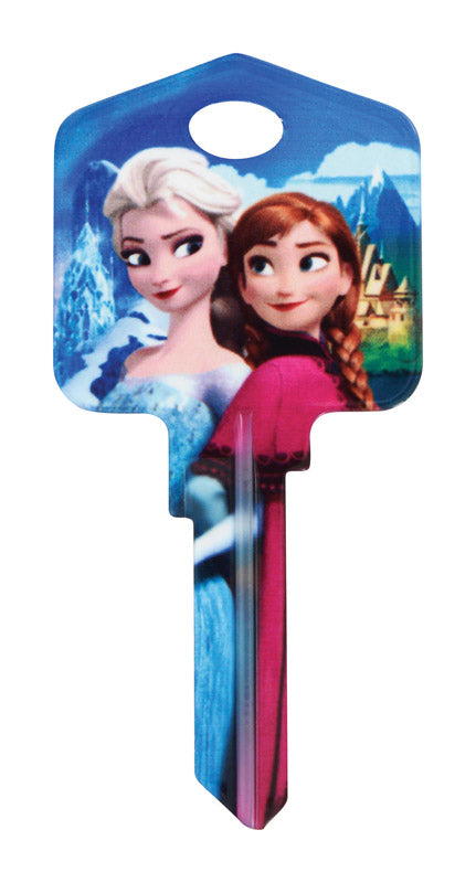 HILLMAN - Hillman Disney Frozen House/Padlock Universal Key Blank Single - Case of 5 [94459]