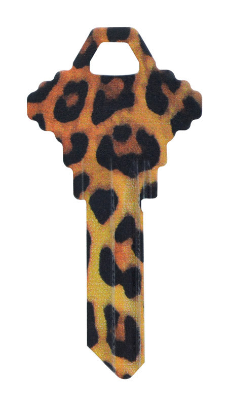 HILLMAN - Hillman Wackey Leopard House/Office Universal Key Blank Single - Case of 6 [89913]