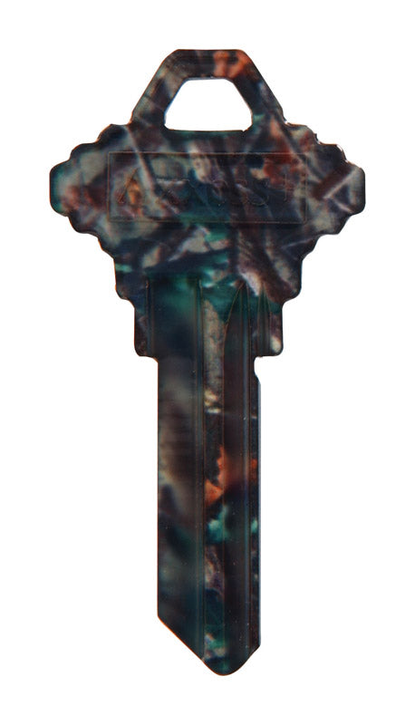 HILLMAN - Hillman Wackey Camo House/Office Universal Key Blank Single - Case of 6