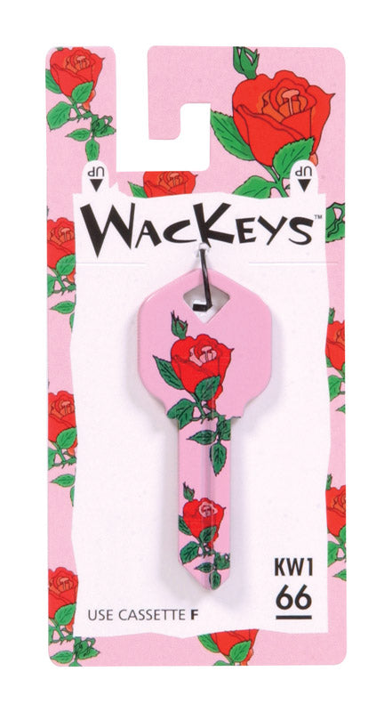 HILLMAN - Hillman Wackey Roses House/Office Universal Key Blank Single - Case of 6