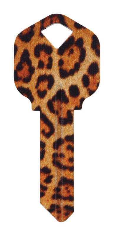 HILLMAN - Hillman Wackey Leopard House/Office Universal Key Blank Single - Case of 6 [89049]