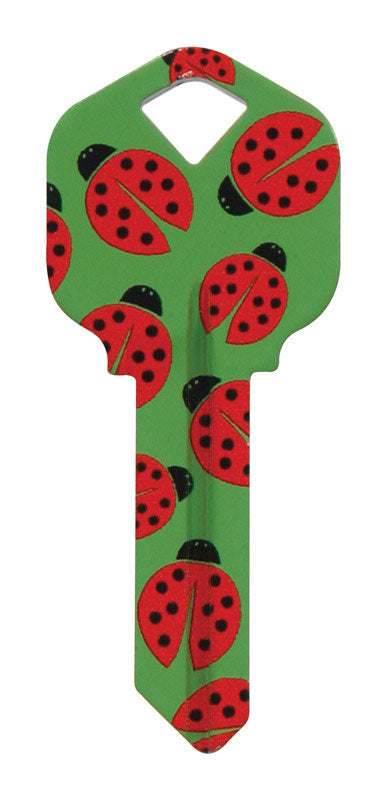 HILLMAN - Hillman Wackey Lady Bugs House/Office Universal Key Blank Single - Case of 6 [89035]