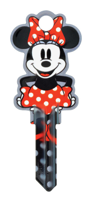 HILLMAN - Hillman Disney Minnie House/Padlock Universal Key Blank Double - Case of 5