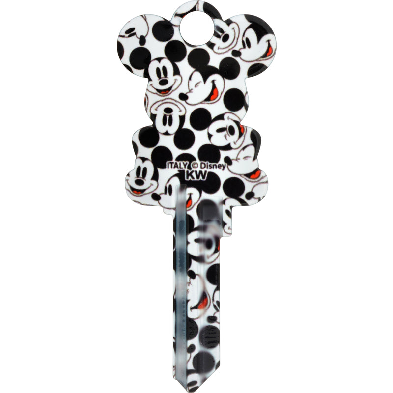 HILLMAN - Hillman Disney Mickey Mouse House/Padlock Universal Key Blank Double - Case of 5 [88794]