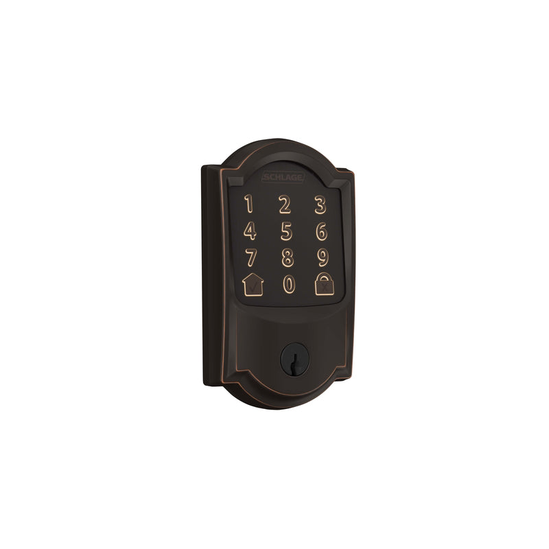 SCHLAGE - Schlage Encode Aged Bronze Metal Wifi Deadbolt