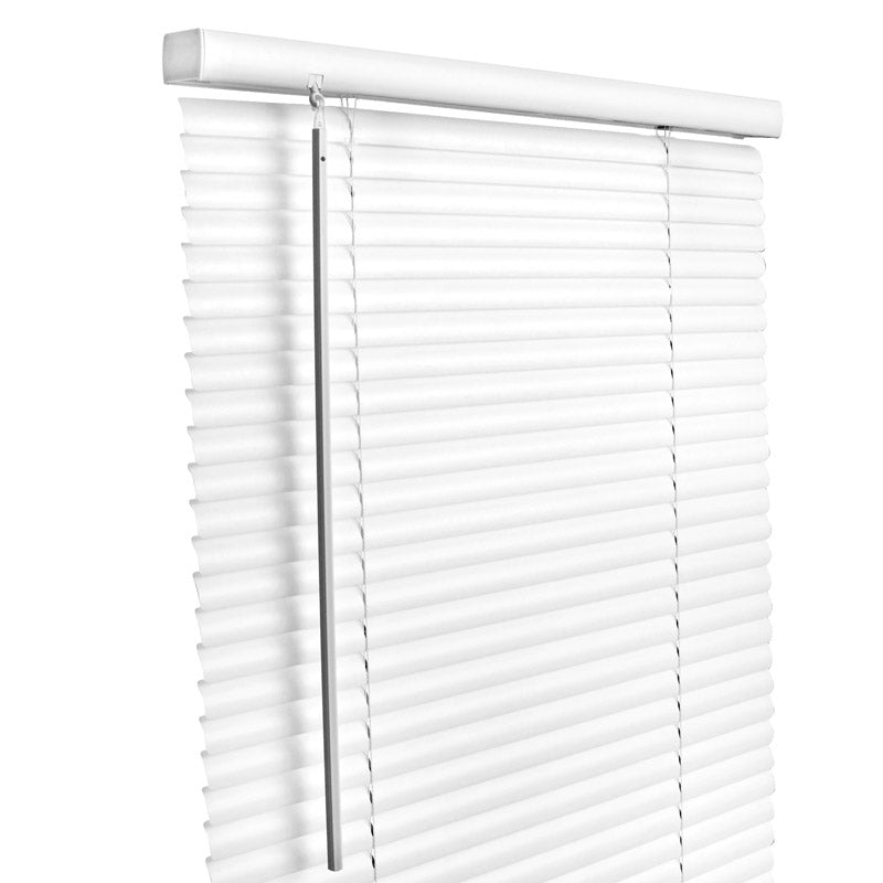 LIVING ACCENTS - Living Accents Vinyl 1 in. Blinds 24 in. W X 64 in. H White Cordless