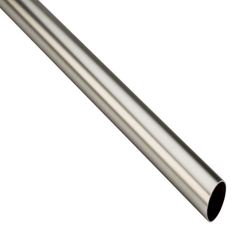 NATIONAL HARDWARE - National Hardware 72 in. L X 1.32 in. D Satin Nickel Steel Heavy Duty Closet Rod