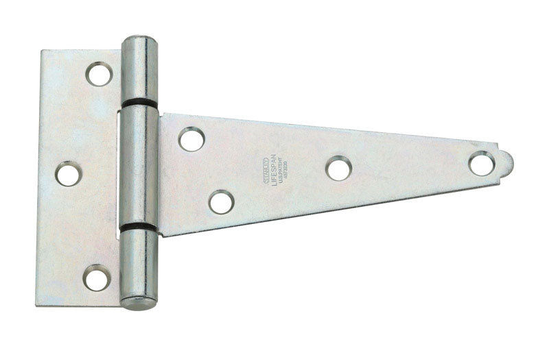 NATIONAL HARDWARE - National Hardware 5 in. L Zinc-Plated Extra Heavy Duty T-Hinge 1 pk