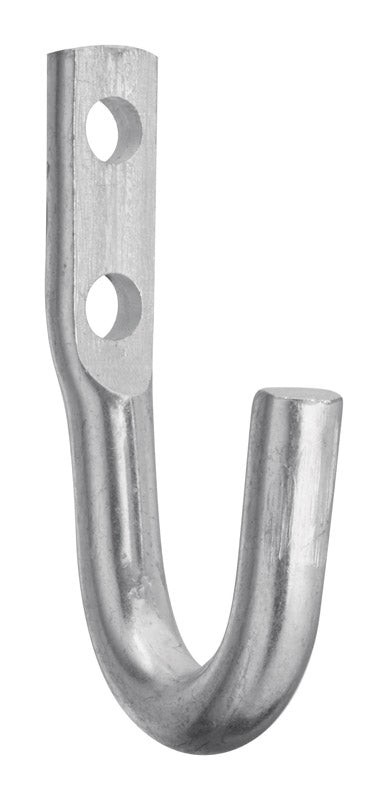 NATIONAL HARDWARE - National Hardware Zinc-Plated Silver Steel 2 in. L Rope/Tarp Hook 100 lb 1 pk