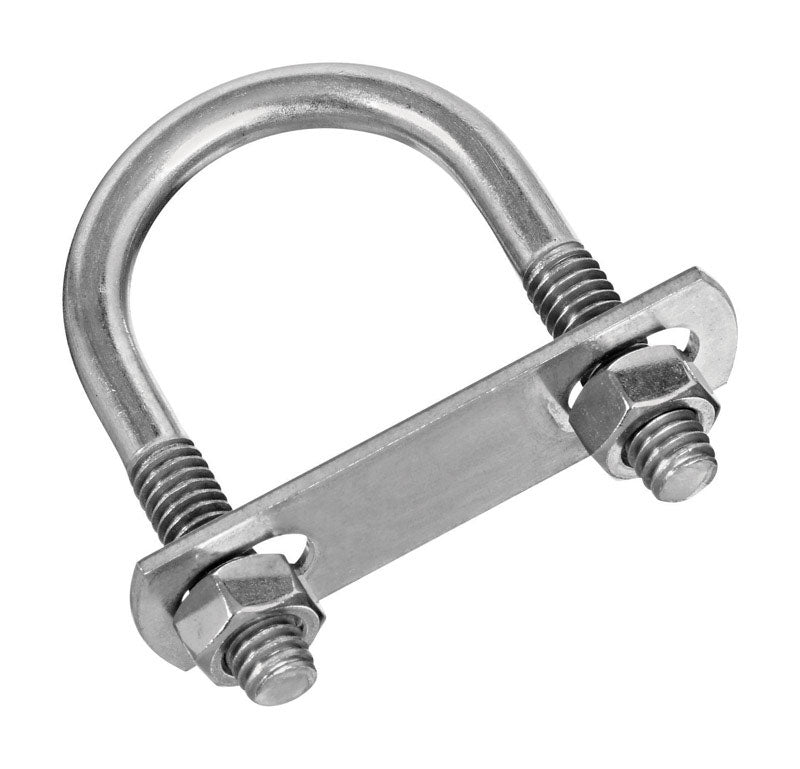 NATIONAL HARDWARE - National Hardware 5/16 in. X 1-3/8 in. W X 2-1/2 in. L Coarse Zinc-Plated Stainless Steel U-Bolt