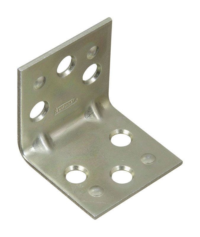 NATIONAL - National Hardware 1-1/2 in. H X 1-1/2 in. W X 0.07 in. D Steel Inside Corner Brace - Case of 20