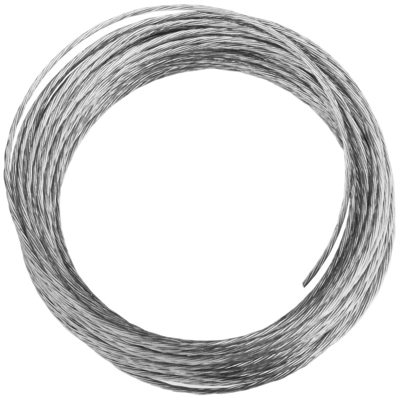 NATIONAL HARDWARE - National Hardware Galvanized Silver Braided Picture Wire 20 lb 1 pk - Case of 5