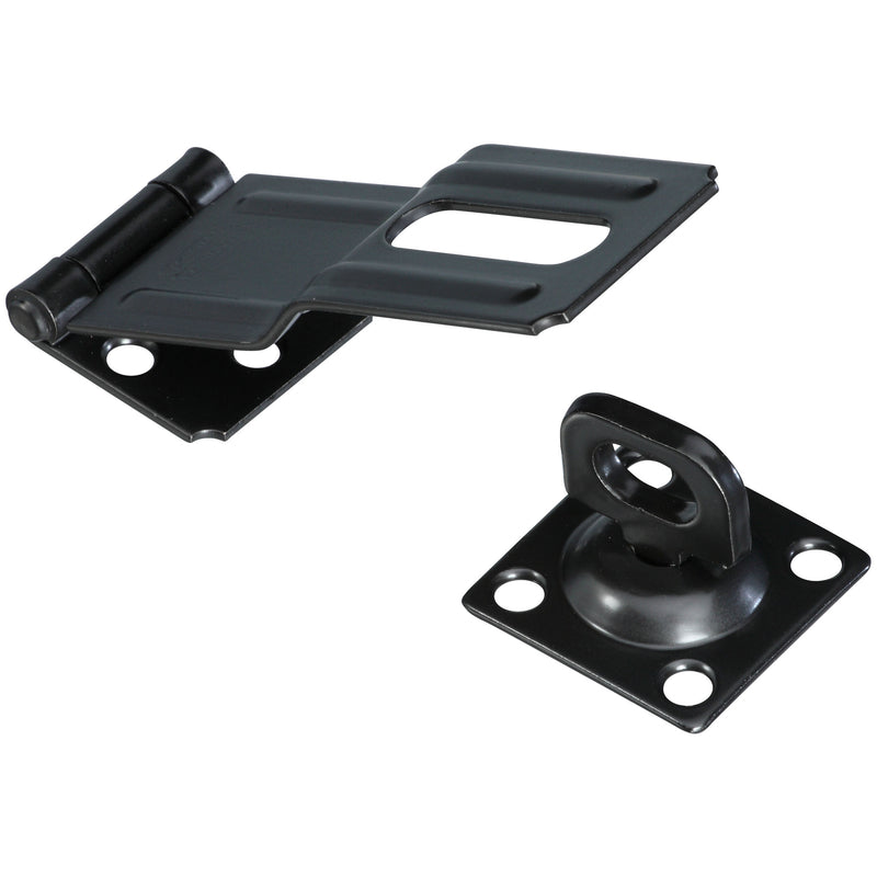 NATIONAL HARDWARE - National Hardware Aluminum/Steel 4-1/2 in. L Swivel Staple Safety Hasp 1 pk - Case of 5