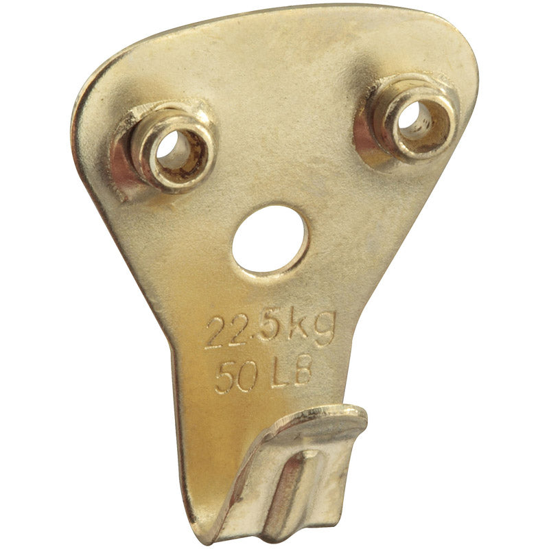 NATIONAL HARDWARE - National Hardware Brass-Plated Picture Hanger 50 lb - Case of 5