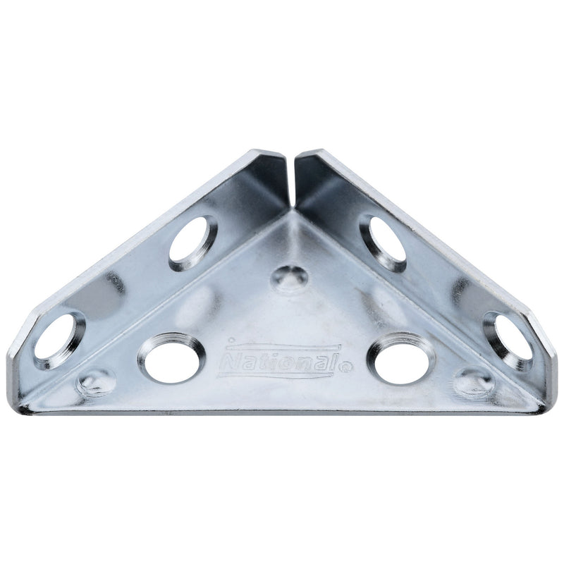 NATIONAL HARDWARE - National Hardware 2 in. H Steel Inside Corner Brace - Case of 5