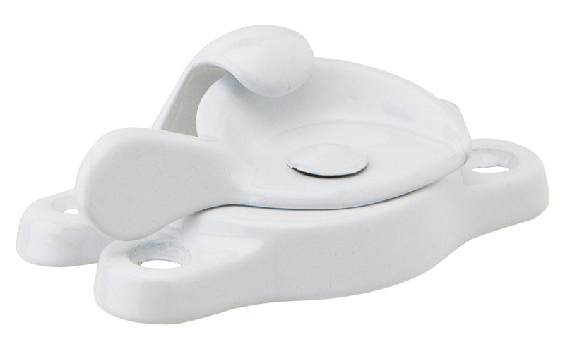 IVES - Ives White Aluminum Window Lock 1 pk - Case of 20