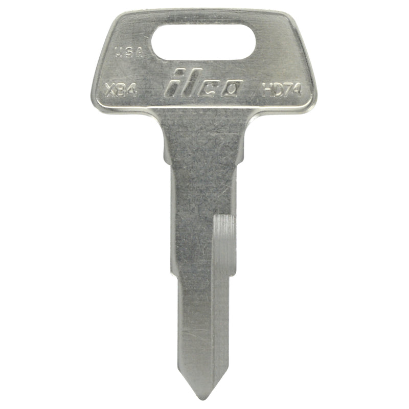 HILLMAN - Hillman KeyKrafter Motorcycle Key Blank 2036 HD74 Double For Honda - Case of 4