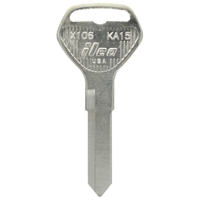 HILLMAN - Hillman KeyKrafter Automotive Key Blank 2054 KA15 Double For Kawasaki - Case of 4