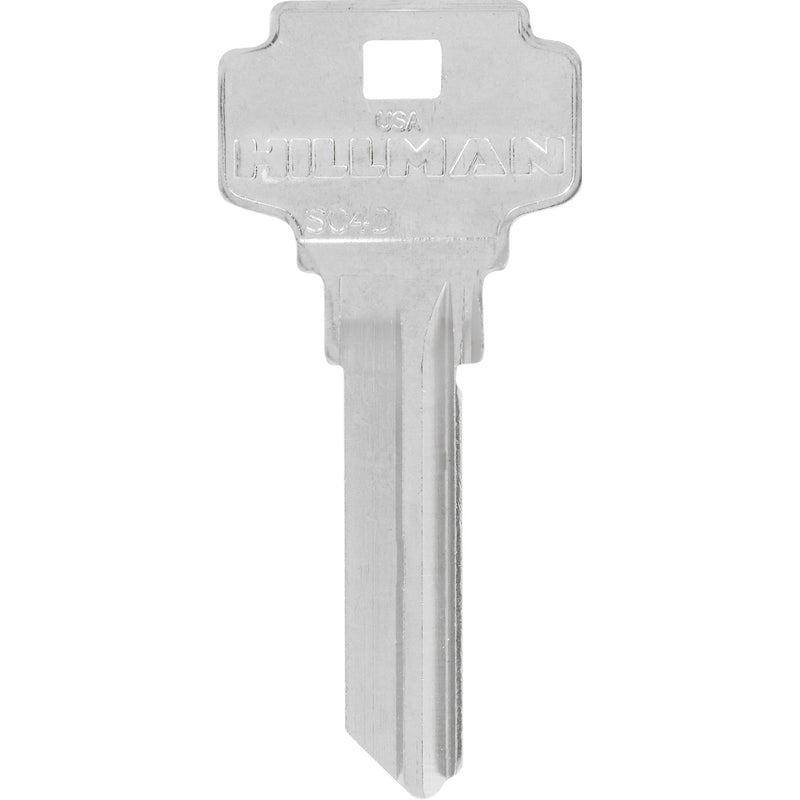 HILLMAN - Hillman KeyKrafter Universal House Key Blank 2028 SC4D Single For Schlage Locks - Case of 4