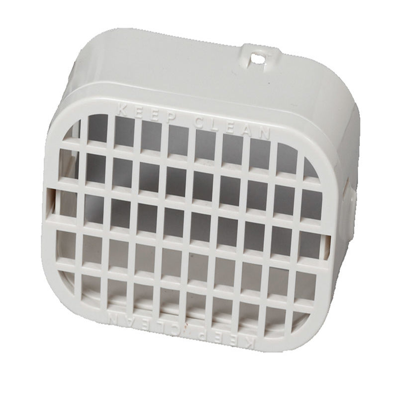 AMERIMAX - Amerimax 3 in. H X 4 in. W X 1.5 in. L White Plastic K Rodent Guard - Case of 12