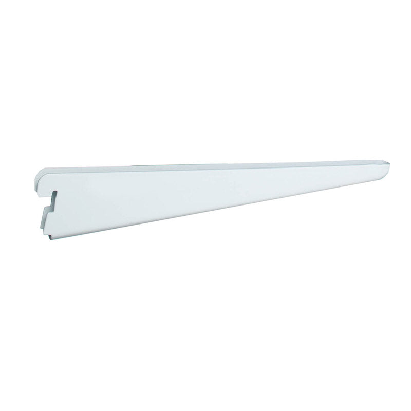 ORGANIZED LIVING - Organized Living Freedom Rail 2 in. H X 0.5 in. W X 12.5 in. L Epoxy Coated Steel Wood Bracket - Case of 10