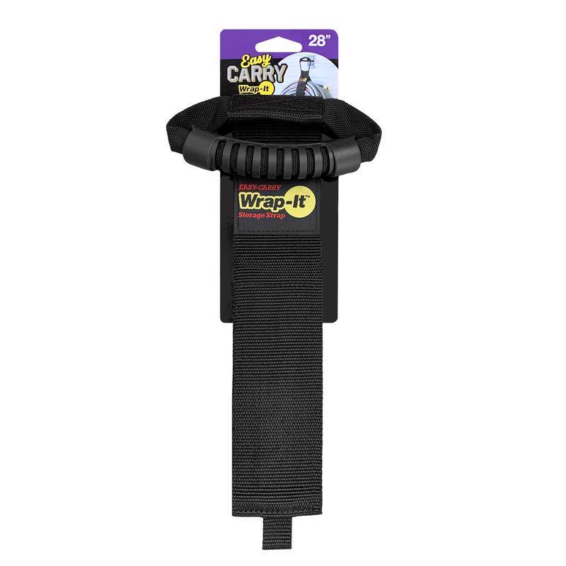 WRAP-IT - Wrap-It Easy Carry 2.5 in. W X 28 in. L Black Storage Straps 50 lb 1 pk