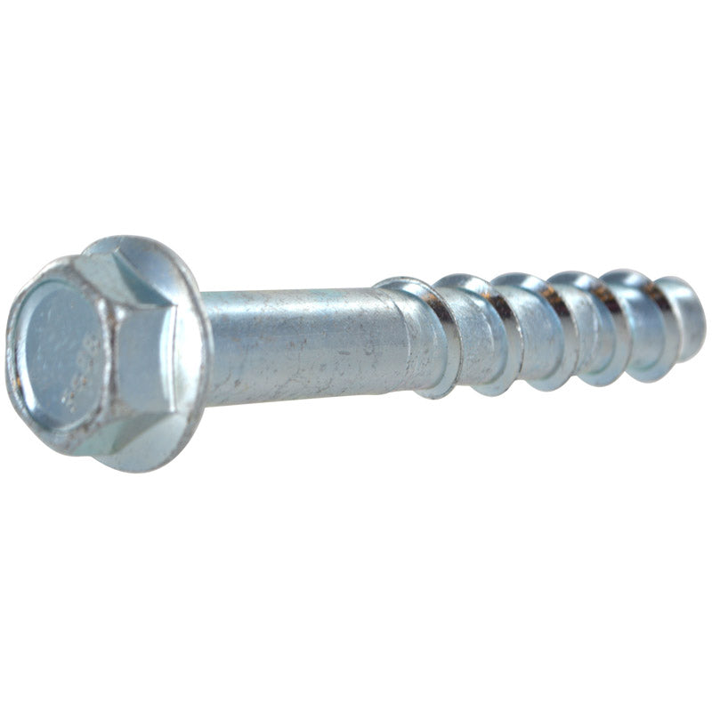 HILLMAN - Hillman Screw-Bolt+ 1/2 in. D X 2-1/2 in. L Steel Concrete Screw Anchor 10 pk