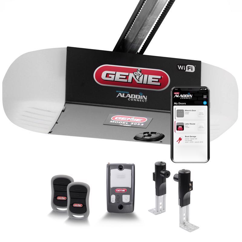 GENIE - Genie QuietLift Connect 1/2 HP Belt Drive WiFi Compatible Garage Door Opener