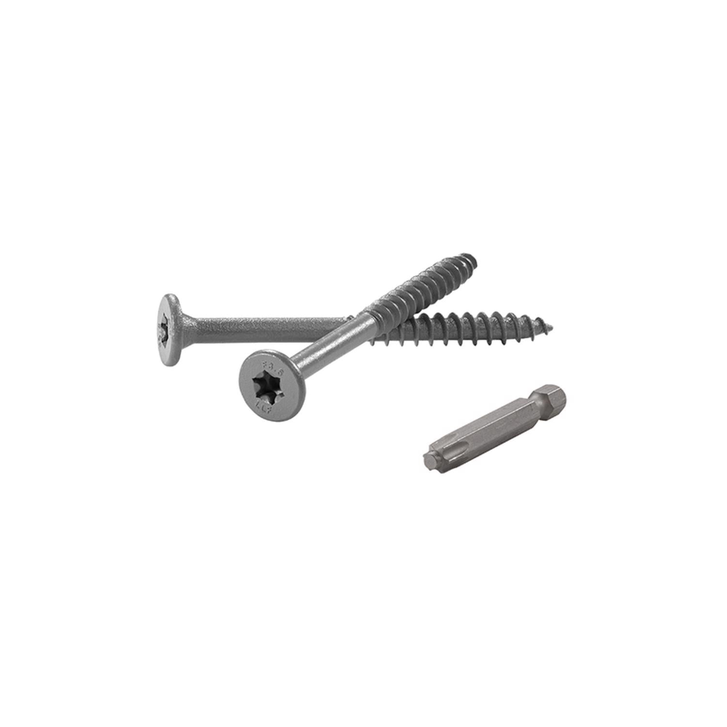 FastenMaster LedgerLok No. 12 X 3-5/8 in. L Star Epoxy High/Low Wood Screws 50 pk - Case of 6