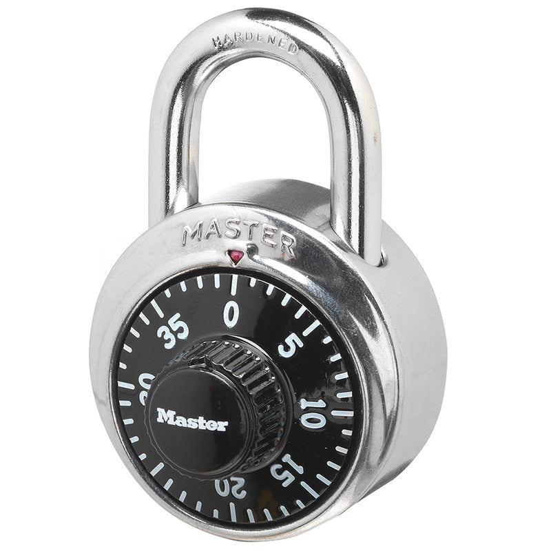 MASTERLOCK - Master Lock 2-9/10 in. H X 1-7/8 in. W Steel Combination Dial Padlock - Case of 6