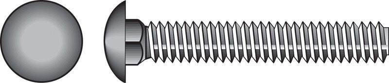 HILLMAN - Hillman 5/16 in. X 5 in. L Stainless Steel Carriage Bolt 25 pk