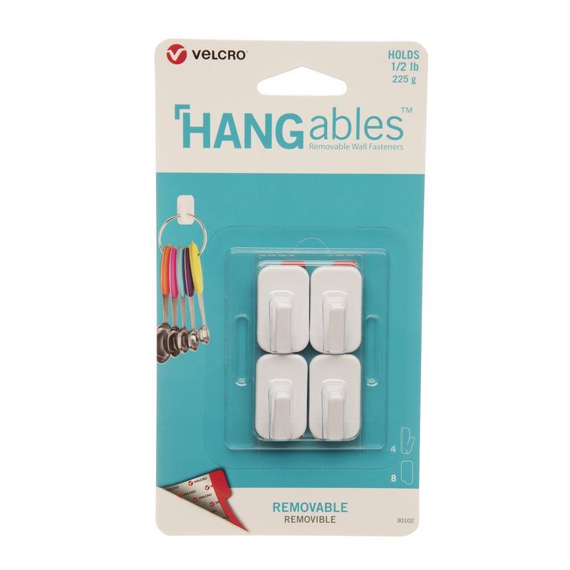 VELCRO BRAND - VELCRO Brand Hangables Micro Plastic Micro Hooks 4 pk