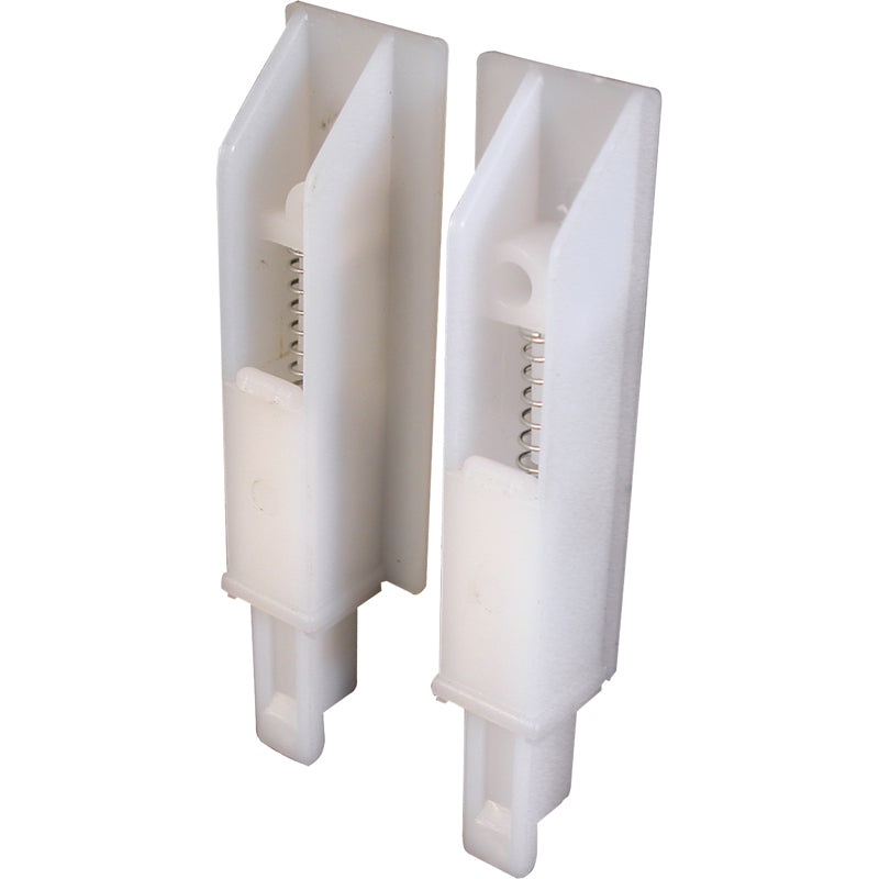 PRIME-LINE - Prime-Line Matte White Plastic Door Guide 1 pk