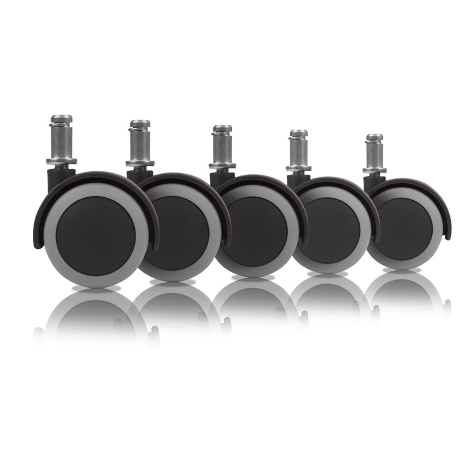 Slipstick 2 in. D Swivel Rubber Caster 330 lb 5 pk - Case of 4