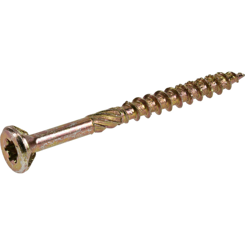 HILLMAN - Hillman Power Pro No. 8 X 2 in. L Star Wood Screws 5 lb