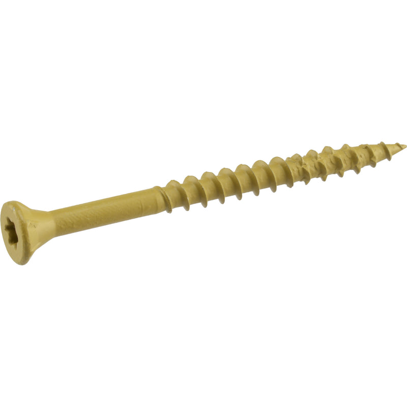 DECK PLUS - Deck Plus No. 10 X 3 in. L Tan Star Flat Head Exterior Deck Screws 25 lb