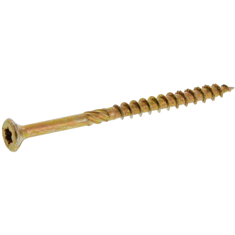 HILLMAN - Hillman Power Pro No. 10 X 3-1/2 in. L Star Wood Screws 1 lb