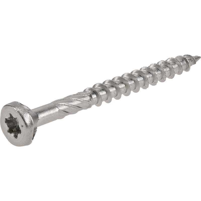 HILLMAN - Hillman Power Pro No. 9 X 2 in. L Star Flat Head Exterior Deck Screws 1 lb