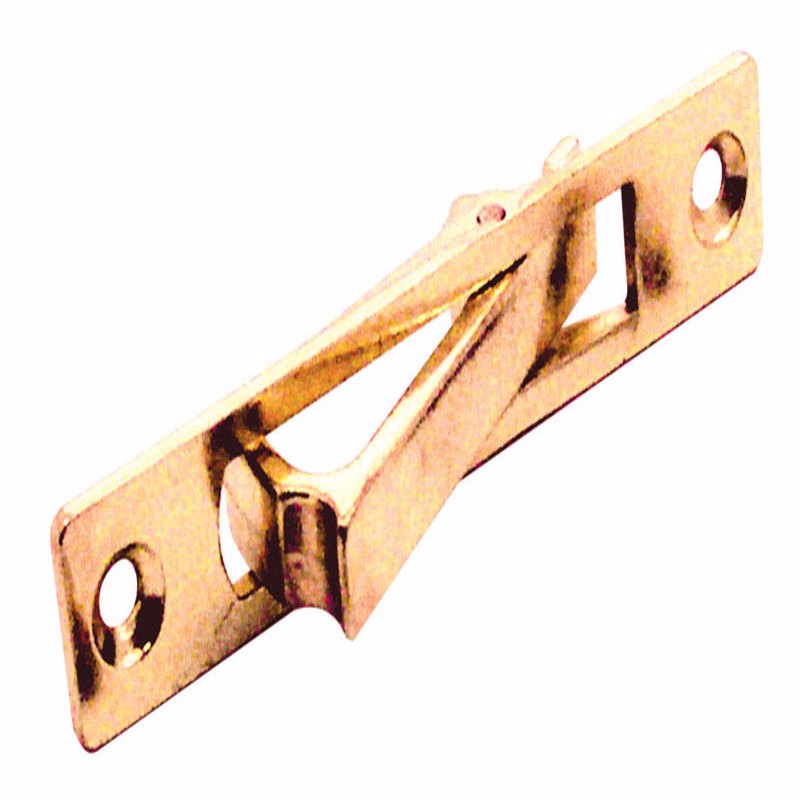 PRIME-LINE - Prime-Line 3.5 in. L Brass-Plated Gold Metal Pocket Door Flush Pull