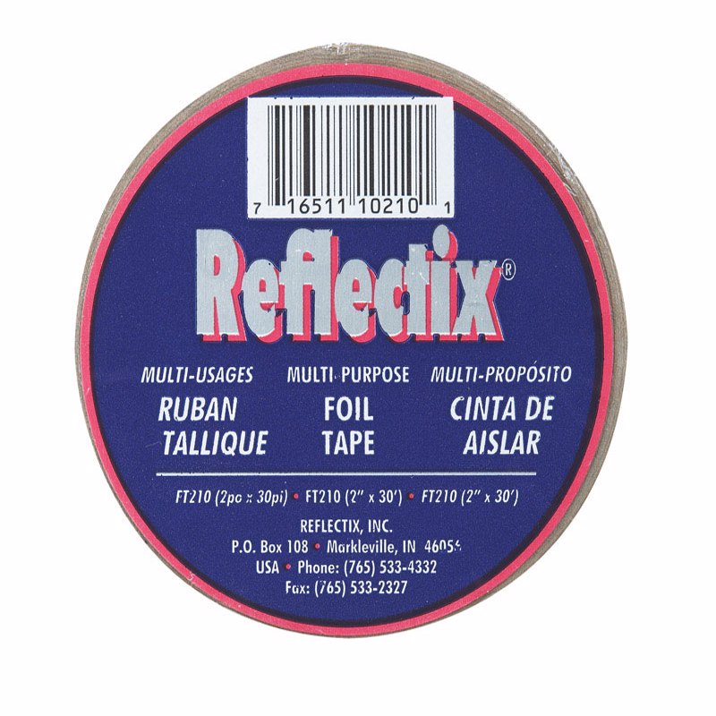 REFLECTIX - Reflectix 2 in. W X 30 ft. L Reflective Radiant Barrier Foil Tape Insulation Roll 30 sq ft