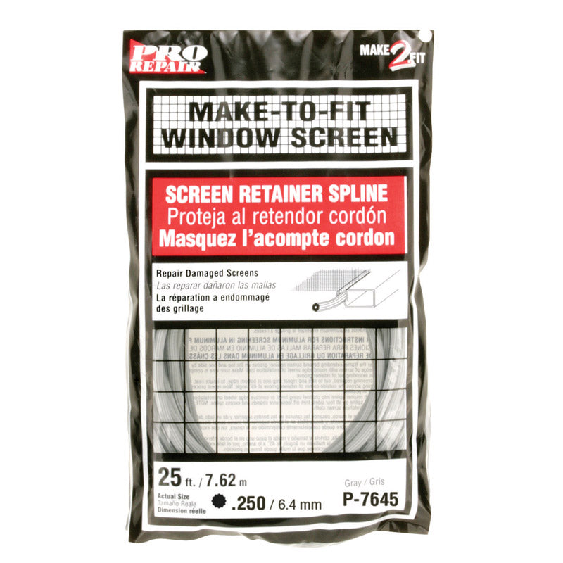 PRIME-LINE - Prime-Line 0.25 in. D X 300 in. L Screen Spline [P7645]