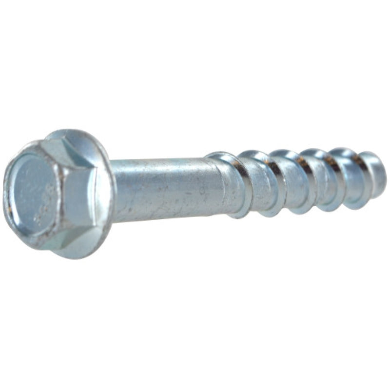 HILLMAN - Hillman Screw-Bolt+ 1/2 in. D X 3 in. L Steel Hex Head Concrete Screw Anchor 10 pk