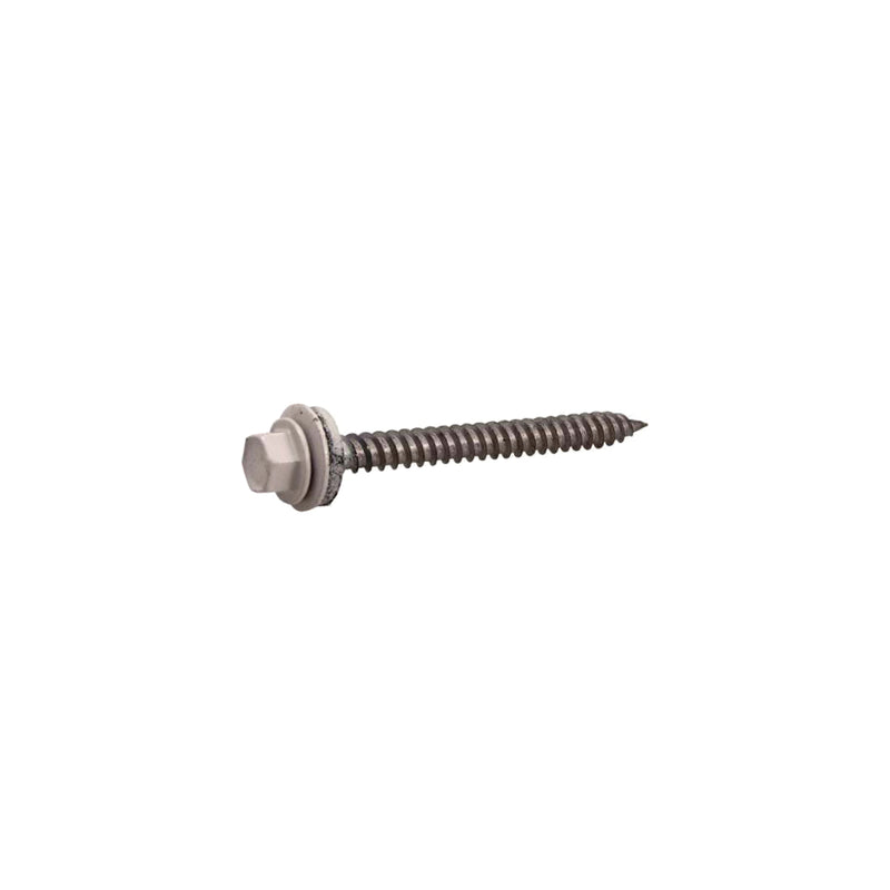 GRIP-RITE - Grip-Rite No. 10 Sizes X 1-1/2 in. L Hex Hex Head Self-Sealing Screws 1 lb - Case of 12