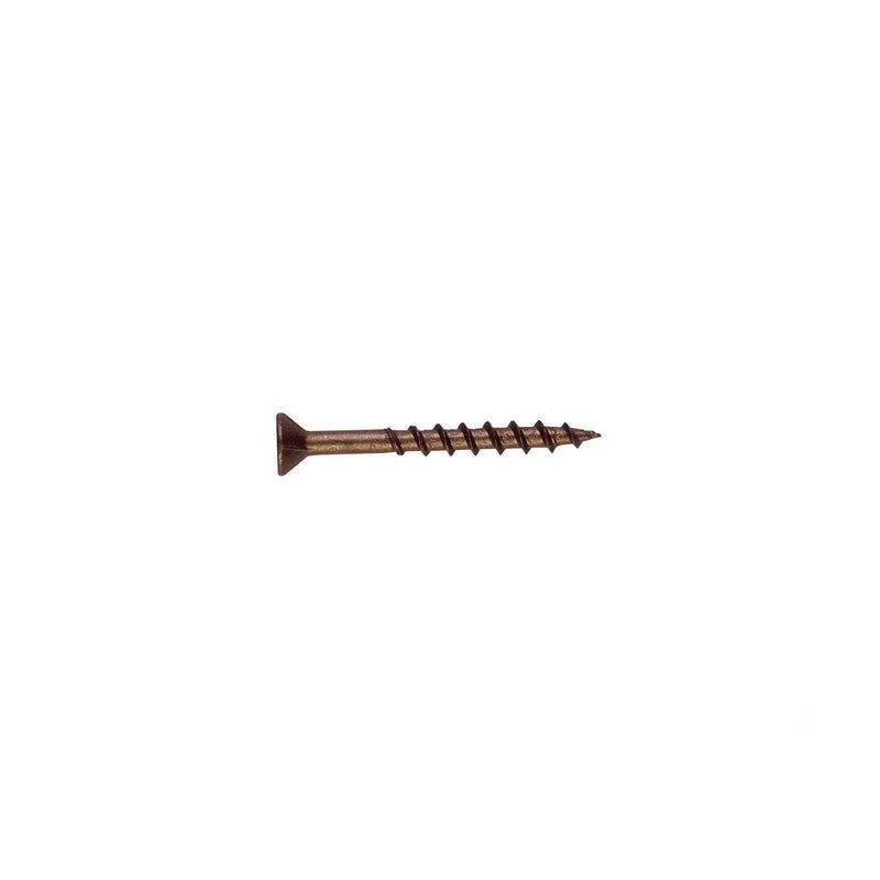 GRIP-RITE - Grip-Rite No. 6 X 1-5/8 in. L Phillips Yellow Zinc Wood Screws 25 lb 25 pk